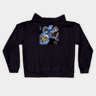 Esteva - Cistus | Floral photomanipulation Kids Hoodie